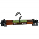 Drēbju pakaramais svārkiem/ biksēm 33x9,5x1cm 3gab., 63056, HOME4YOU