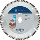 Lielām leņķa slīpma&scaron;īnām ar fiksācijas uzgriezni PRO MULTI MATERIAL DIMANTA GRIEZĒJDISKS, 2608615066 BOSCH