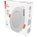 Emos LED &scaron;viestuvas RUBIC ZD1432, 12 cm, 9 W, 900 lm, 220&ndash;240 V, 50/60 Hz, IP20, 25 000 h, 4 000 K, 120&deg;, įmontuojamas