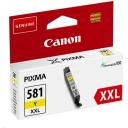 Canon Ra&scaron;alinis kasetė CLI-581XXL 1997C001, 11,7ml, geltona, suderinami modeliai: TR7550, TS9150, TS8151