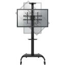 Neomounts напольная подставка PLASMA-M1900E, 37-70 дюймов, высота 130-162 см, наклон 20 градусов, поворот 90 градусов