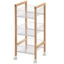 Plaukts ar ritenī&scaron;iem BREN 76445 HOME4YOU