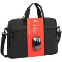 Rivacase Чехол REGENT 15.6" 8038, 39.6см, 470г, Монохромный, Мышь в комплекте, Ремень на плечо, Ручки