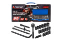 Tool Set FORSAGE F-4245B-5MPB, 1/2", 24 pieces, 8-32 mm, chrome-molybdenum, storage case
