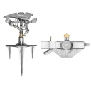 Impulsu laistītājs WHITE LINE TRITON XL, BRADAS, WL-Z33, trīskāju konstrukcija, 27,6m laistī&scaron;anas diametrs