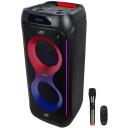 Manta Bevadu skaļrunis SPK0805B140, 140 W, 2 x Mikrofons, AUX, USB, Akumulators, Bluetooth, LED apgaismojums