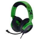 Razer spēļu austiņas, Kraken V4 X, RZ04-05180200-R3M1, 1.8m, 32&Omega;, 20-20kHz, Minecraft izdevums, Mikrofons
