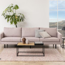 Kafijas galdiņ&scaron; SEAFORD 100x50xH40cm, ozols AC76371 Allit