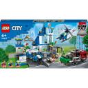 Lego Konstruktor Politseija 60316, 668 tk, 3 korrust, 5 minifiguuri, helikopter, pr&uuml;giveduauto