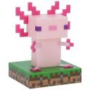 Paladone Minecraft Aksolotla Ikonas Gaismiņa PP11390MCF, 11cm, rozā, 1 spuldze, galda/darbvirsma