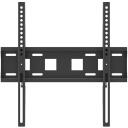 Edbak sienas stiprinājums FSM100, 32-55", 15 kg, melns, laterāla regulē&scaron;ana, VESA 75x75-400x400