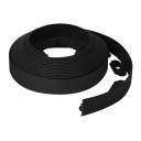 Dārza zāliena malas ekoloģiskais apmale, 10m, melns, ūdensizturīgs un elastīgs, AW60454, AWTOOLS