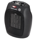 Kompaktiškas ir efektyvus turbo ventiliatorinis šildytuvas su 2 galios lygiais 1500W Juodas AD7702 Adler