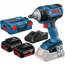 Cordless Wrench GDS 18V-300 C, 2x4Ah 06019D8202 BOSCH