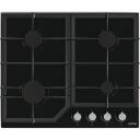 Gorenje Dujinė viryklė GT641KB 738872, 7900 W, 4 degikliai, 1x2900 W, 1x1000 W, 2x2000 W, Grūdintas stiklas
