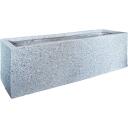 Besk lillepott 9115008, 650mm, 180mm, 200mm, ristk&uuml;lik, hall, klaaskiud