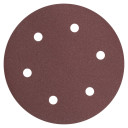 Sandpaper disc Ø225mm, G180 (5pcs.), Fabric base Kreator