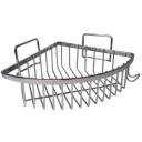 Baltic Aqua Угловая полка Ille 9134214, 190mm, 190mm, 90mm, хром, металл