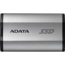 Adata Ārējais disks SD810-500G-CSG, 500 GB, 2000 Mb/s, USB 3.2 Gen 2, putekļu dro&scaron;s, alumīnijs