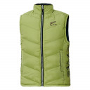 Теплый женский рабочий жилет зеленый/синий YOWIE LADY, размер 2XL CHERVA