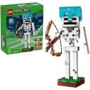 Lego MINECRAFT 21594 Skeletas, 502, 290mm, 222mm, 95mm, 700g, 10+ metų, instrukcija