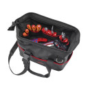 Elektriķa sākuma komplekts, KNIPEX, 00 21 12 E, 12 būtiski rīki, izturīga soma, automātiska vadu noņem&scaron;anas ierīce.