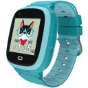 Kids’ smartwatch with 4G connectivity video function GPS game modes and music playback Sunny KW-48 Video 4G GPS Games & Music Blue CANYON