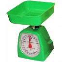 Механические кухонные весы зеленые