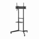 Sbox TV hoidik FS-400, 40 kg, 32 - 70", 200 x 200, 600 x 400 mm, k&otilde;rguse reguleerimine 1335 - 1495 mm, 4 ratast