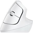 Logitech Lift vertikalus ergonominis pelė RIGH 910-006475, 4000 DPI, 4 mygtukai, RF belaidis + Bluetooth, balta