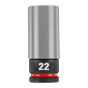 &frac12;&Prime; SHOCKWAVE&trade; IMPACT DUTY AUTOMOBIĻU TRIECIENA KONTAKTLIGZDAS, HEX SOCKET SHW 1/2" AUTO 22MM - 1 PC, 4932493374 MILWAUKEE