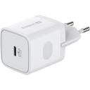 Sandberg USB-C AC įkroviklis 441-42, 20W, 230V, 5V, 3A, Tipas F, Universalus, Plug and Play