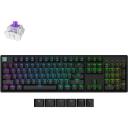 Keychron K10H-J1 belaidė klaviatūra, RGB LED ap&scaron;vietimas, 1000 Hz, 60 g, 4000 mAh, QWERTY, juoda