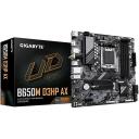 Gigabyte B650M D3HP AX 1.3, AMD Socket AM5, 5+2+2 fazių VRM, iki 8000MHz DDR5, 2xPCIe 4.0 M.2, Wi-Fi 6E, 2.5GbE LAN