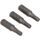 Draumet Osa 1/4 8992600, 25mm, ~60HRC, 3tk, CR-V S2 teras, H4