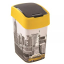 Pr&uuml;gikast Curver Deco Flip Bin 0802171N27 25L, New York, 32.5x25x46 cm, plastik