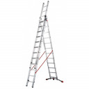 Комбинированная лестница S100 Hailo ProfiLOT / алюминий / 3x12 ступени 039312507 HAILO