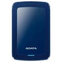 Adata K&otilde;vaketas HV300 AHV300-2TU31-CBL, 2 TB, USB 3.1, 5400 p/min, 256-bitine AES kr&uuml;pteerimine, sinine v&auml;rv.