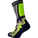 Dzeltenas/melnas zeķes, KNOXFIELD LONG, 43/44 izm. ČERVA