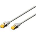 Digitus patch kabelis DK-1644-A-100, 10m, RJ-45, booted, halogēna brīva, snagless, strain relief