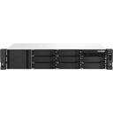 Qnap NAS stovas TS-873AeU-RP-4G, 4 branduolių/8 gijų AMD Ryzen V1500B 2,2 GHz, 64 GB, 8 diskai, 2 x 2,5 GbE, 4 x USB 3.1