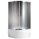 Baltic Aqua Du&scaron;ikabiin BA-PMD 9039878, 900mm, 900mm, 1950mm, poolring, akr&uuml;&uuml;lalus, alumiiniumraam, 5mm mattklaas