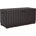Uzglabāšanas kaste Kentwood 350L brūna KETER 29210604590 128x53.6x59cm