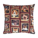 Spilvens HOLLY 45x45cm, suņi rāmī P0069438