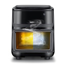 Karšto oro gruzdintuvė su garų funkcija 1700 W 7 L talpa juoda Steam and AirFry 700 03182 Caso