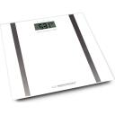 Esperanza Ķermeņa svari EBS018W, 180 kg, 100 g, 12 lietotājiem, 6 mm stikls, LCD 70x30 mm, automātiskā izslēg&scaron;anās