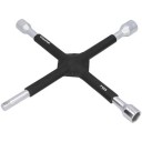 Automobilio ratų užrakto sustiprintas kryžminis veržliaraktis CrV 710500 DRAUMET