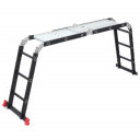 Daugiafunkcinės kopėčios su platforma 4x3 pakopa. AL DRAUMETAS