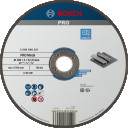 Grie&scaron;anas ripa 180x22x3 mm, metālam, Lielām leņķa slīpma&scaron;īnām ar fiksācijas uzgriezni PRO METAL GRIEZĒJDISKS, 2608600321, BOSCH