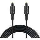 Sandberg optiline kaabel 505-40, 1.8m, must v&auml;rv, Toslink, Toslink